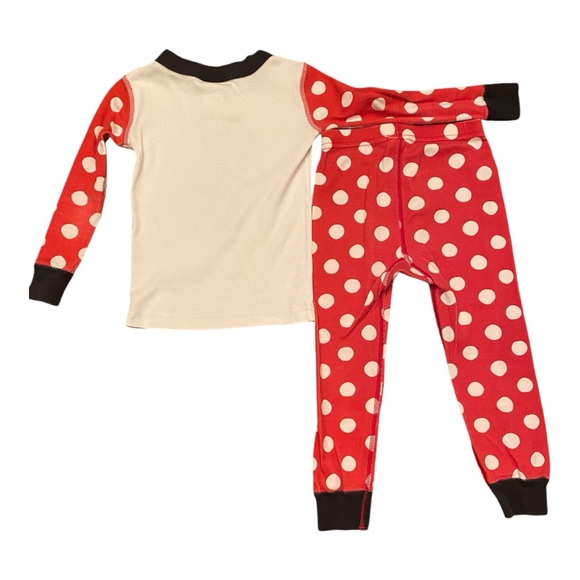 Hanna Andersson / Minnie Mouse Long John pajamas in organic cotton sz 3T - Picture 4 of 6
